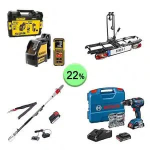 Pallet de 22 Herramientas Sin Revisar