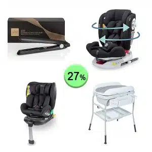 Pallet de 15 productos de Bebé y cuidado personal sin revisar