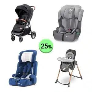 Pallet de 21 productos de Bebé y cuidado personal sin revisar