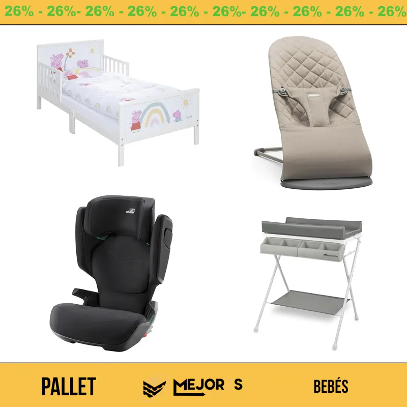 Pallet de 23 Items Sin Revisar, Bebés