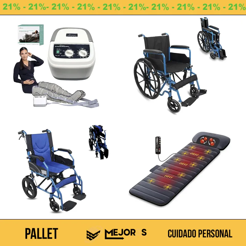 Pallet de 21 Items Sin Revisar, Cuidado Personal