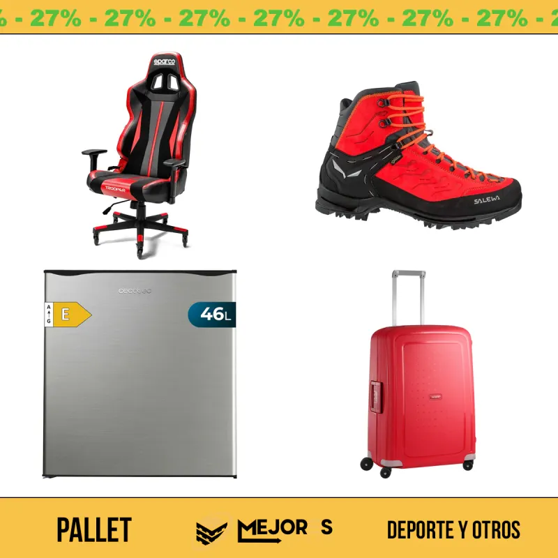 Pallet de 9 Items Sin Revisar, Deporte