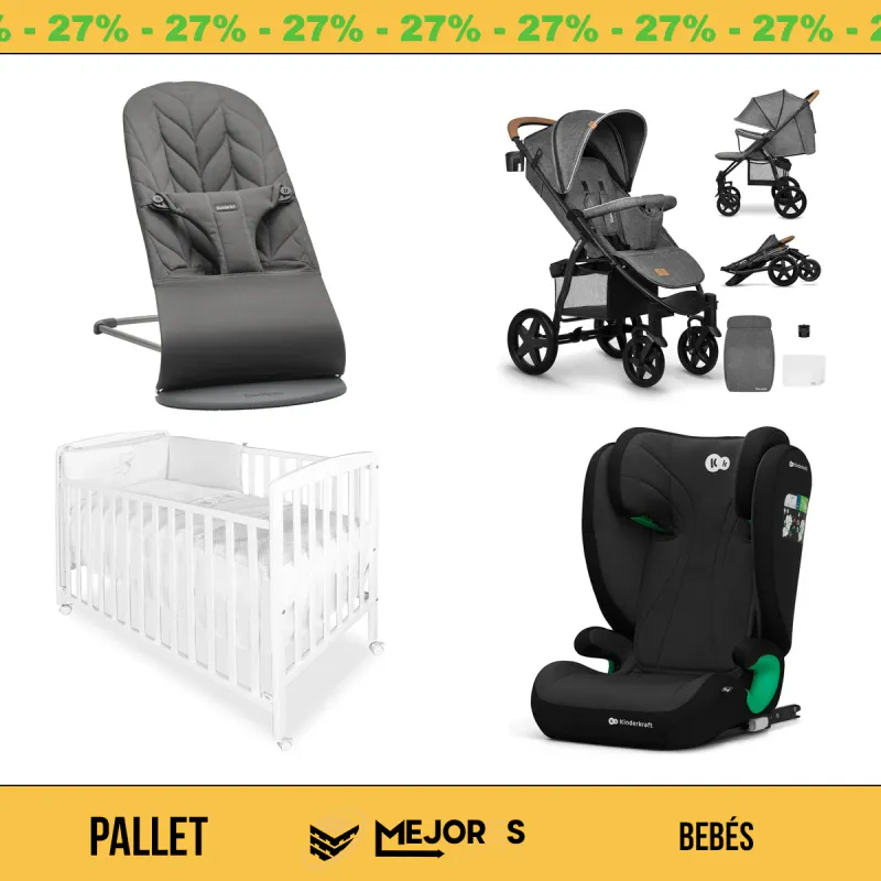 Pallet de 29 Items Sin Revisar, Bebés