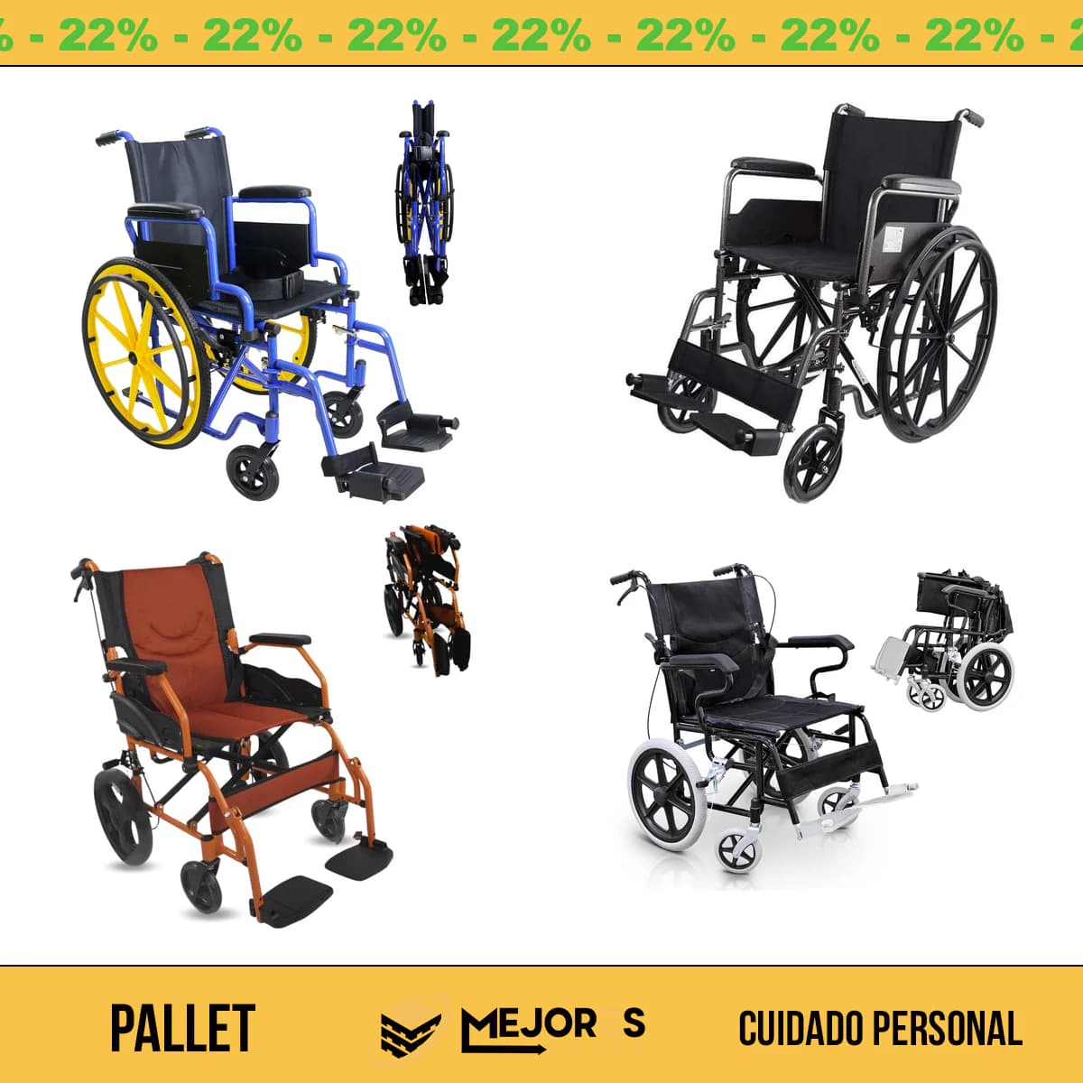 Pallet de 6 Cuidado Personal Sin Revisar
