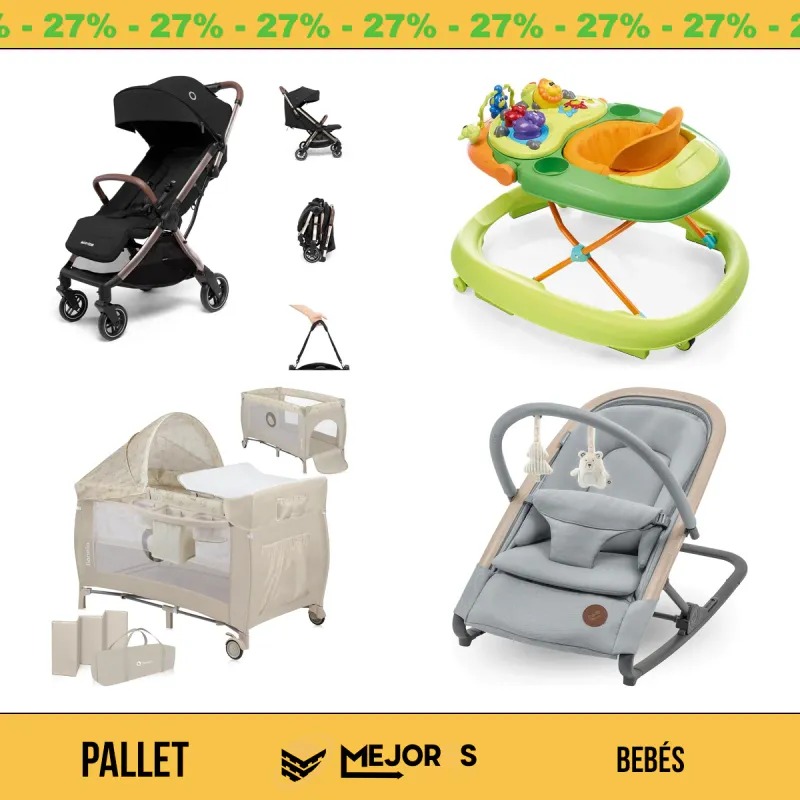 Pallet de 20 Items Sin Revisar, Bebés