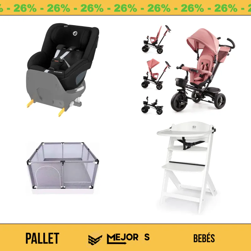 Pallet de 19 Items Sin Revisar, Bebés