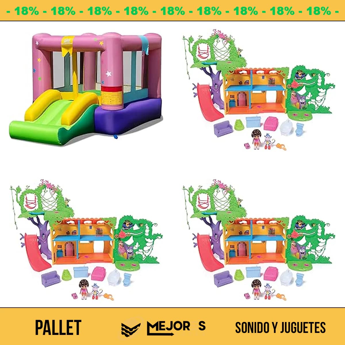 Pallet de 31 Items Sin Revisar, Sonido y Juguetes, Lote #10220066