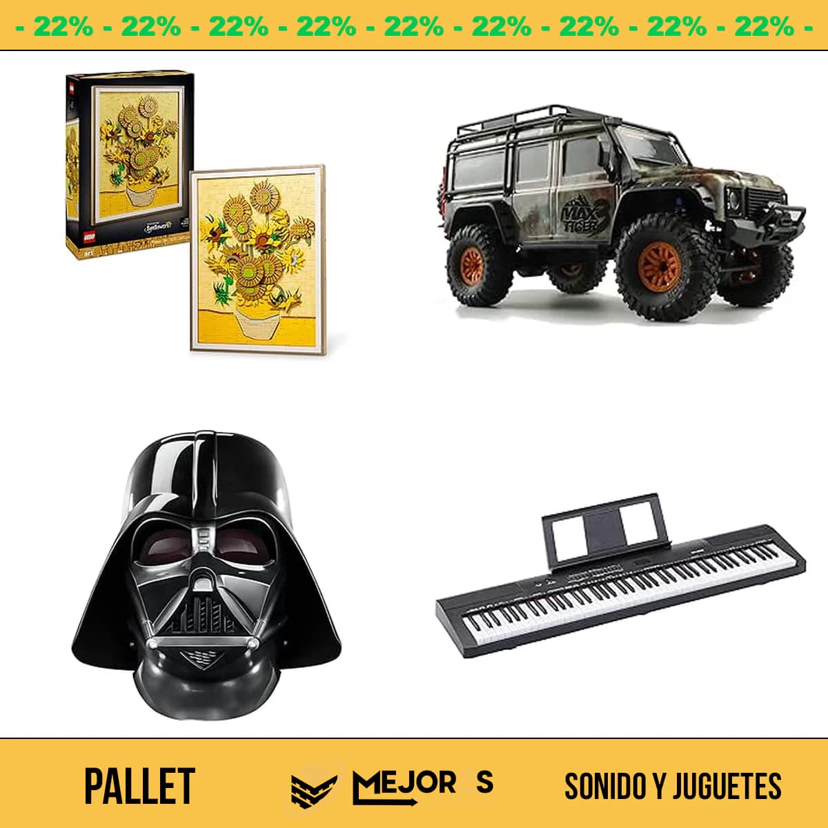 Pallet de 31 Items Sin Revisar, Sonido y Juguetes, Lote #10220295
