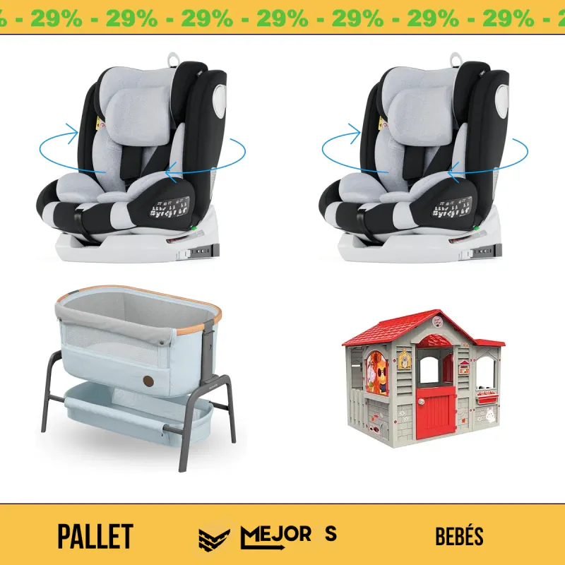 Pallet de 18 Items Sin Revisar, Bebés