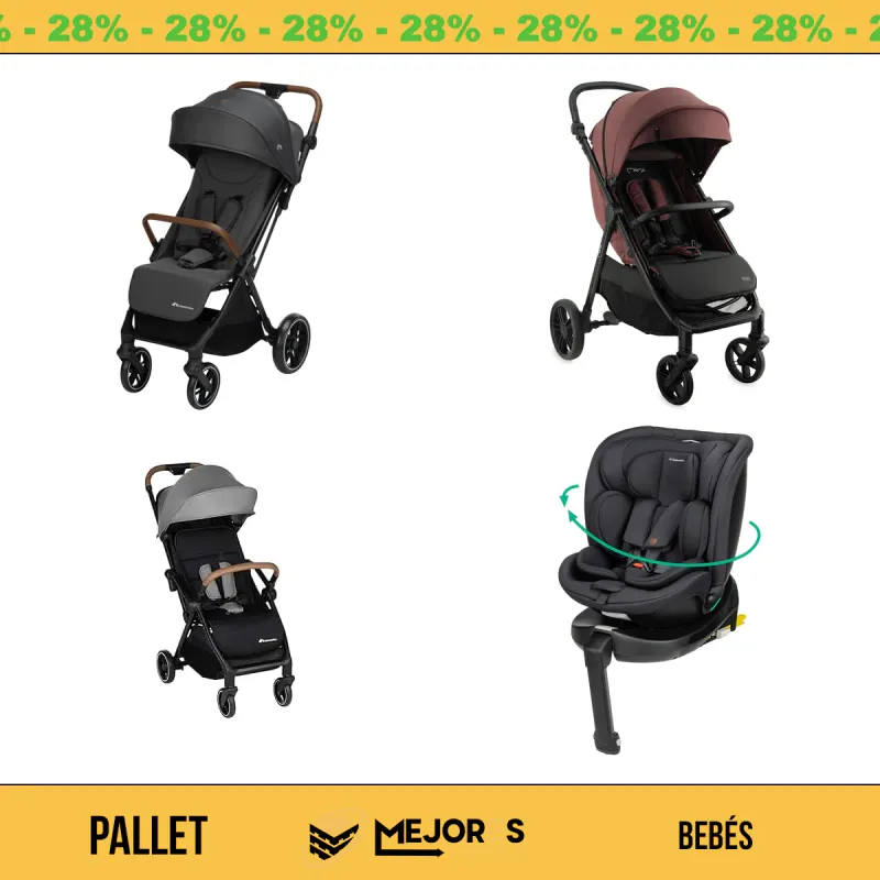 Pallet de 18 Items Sin Revisar, Bebés