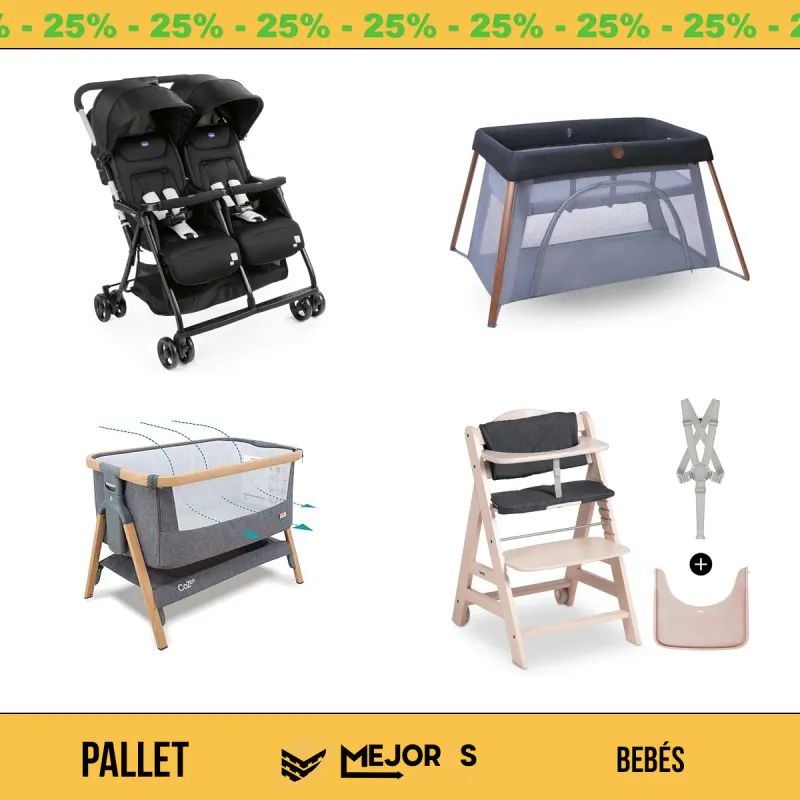 Pallet de 22 Items Sin Revisar, Bebés