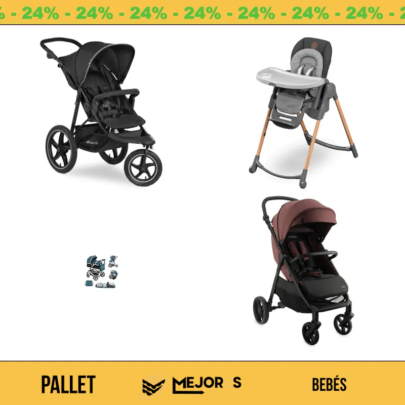 Pallet de 19 Items Sin Revisar, Bebés