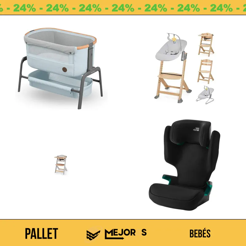 Pallet de 17 Artículos para Bebés Sin Revisar