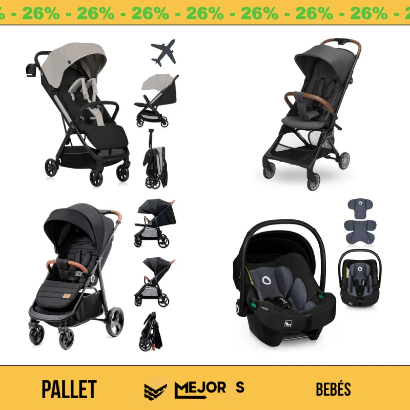 Pallet de 20 Items Sin Revisar, Bebés