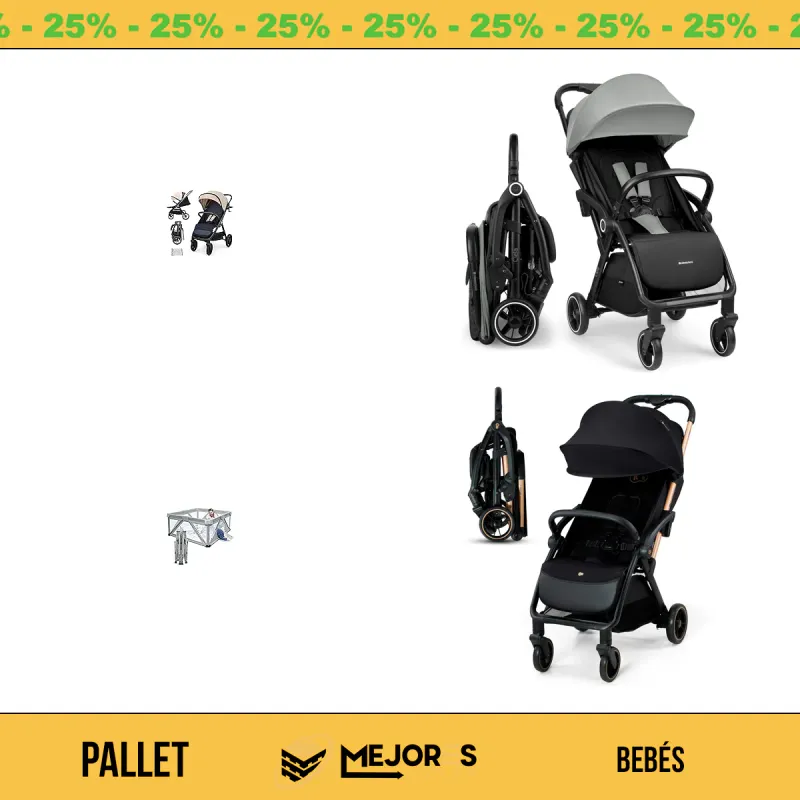 Pallet de 31 Artículos para Bebé Sin Revisar