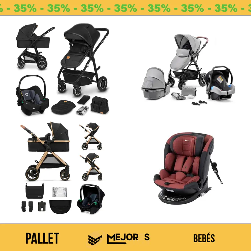 Pallet de 6 Items Sin Revisar, Bebés