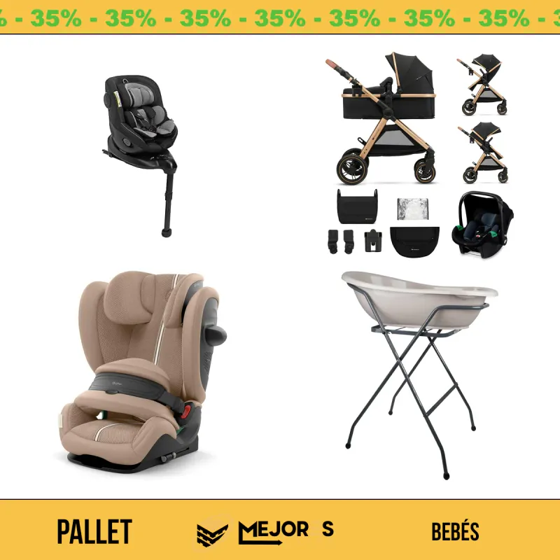 Pallet de 4 Artículos para Bebés Sin Revisar