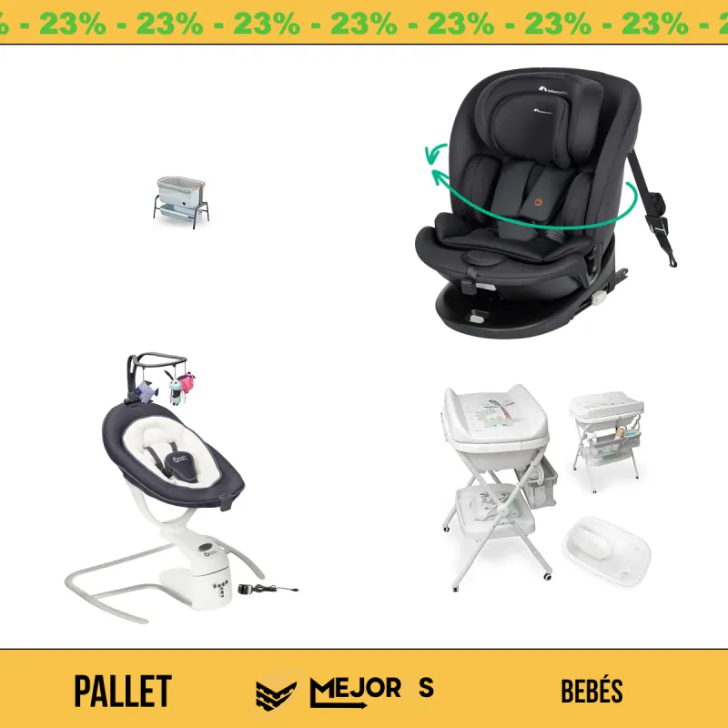 Pallet de 21 Items Sin Revisar, Bebés