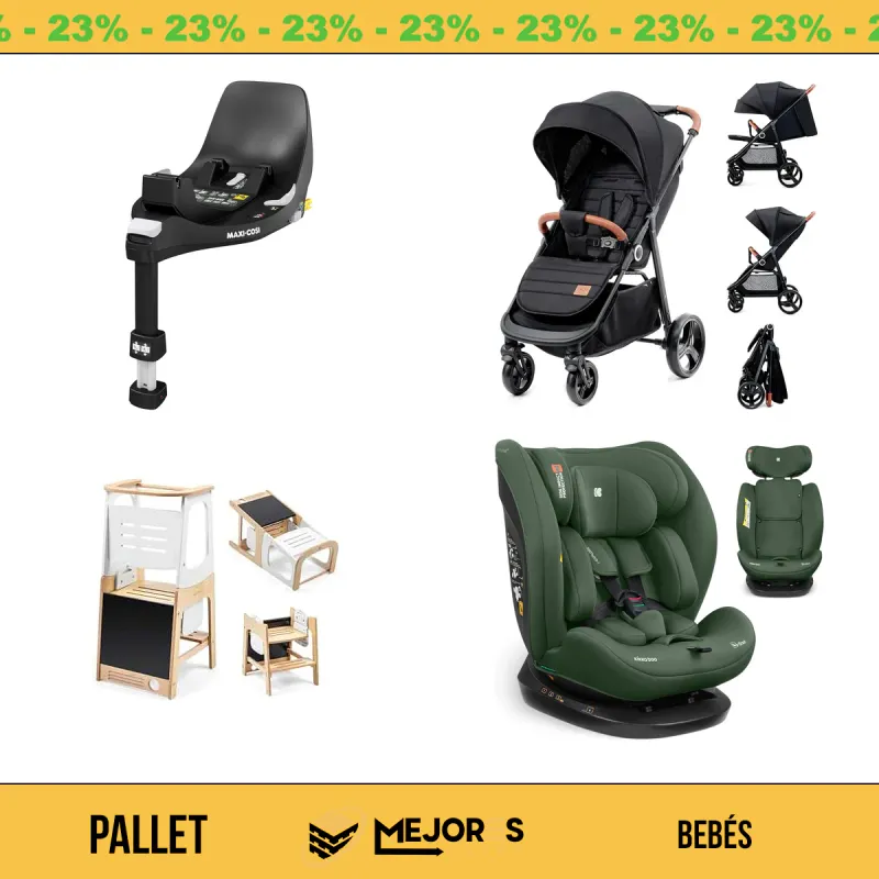 Pallet de 16 Items Sin Revisar, Bebés
