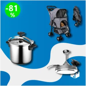 Pallet de 31 Productos de Hogar Sin Revisar