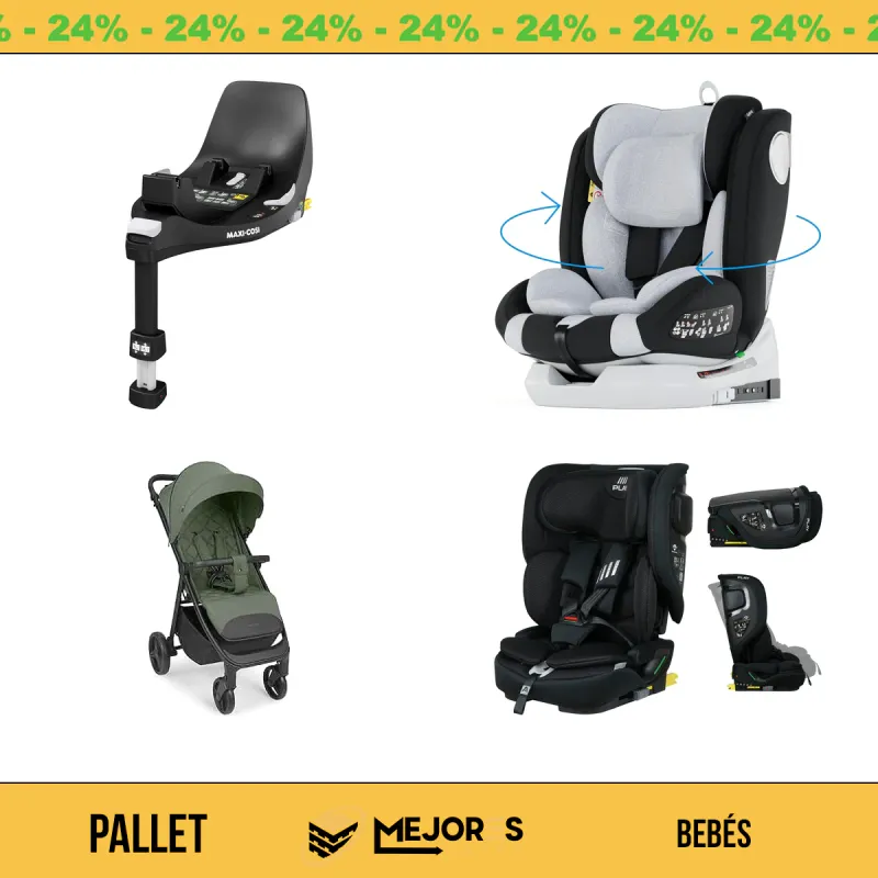 Pallet de 17 Items Sin Revisar, Bebés