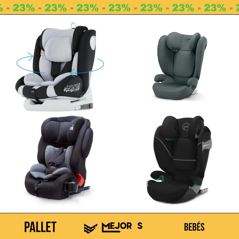 Pallet de 21 Artículos para Bebés Sin Revisar