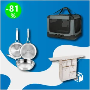 Pallet de 25 Productos de Hogar Sin Revisar
