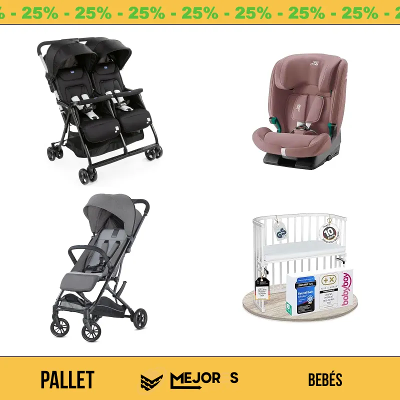 Pallet de 21 Items Sin Revisar, Bebés