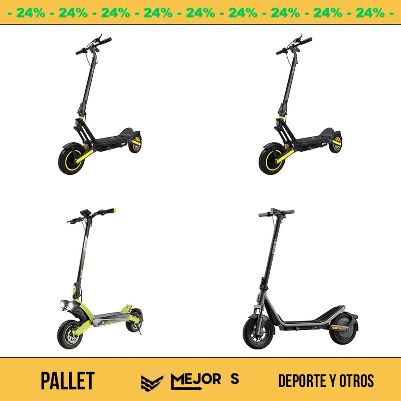 Pallet de 6 Deporte Sin Revisar