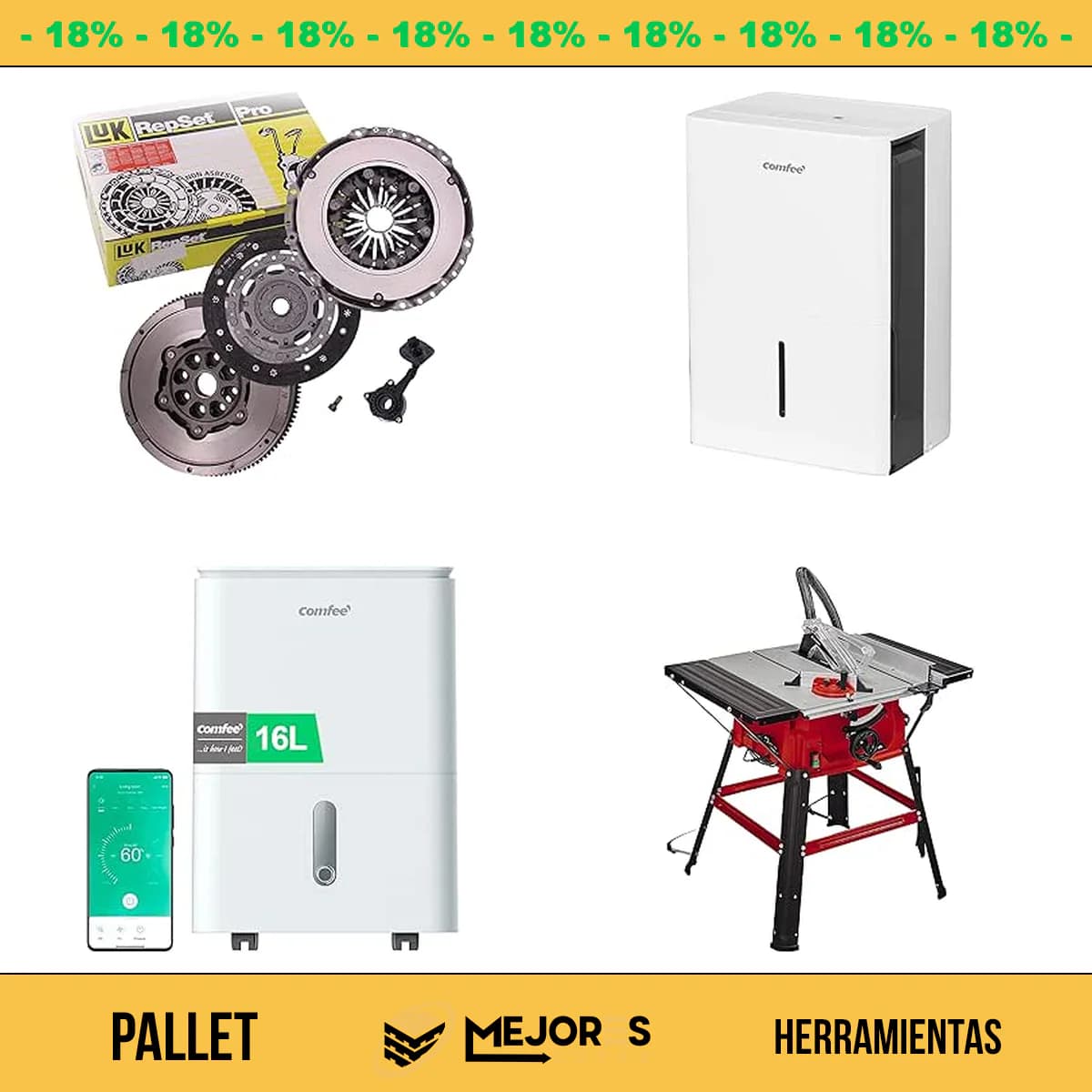 Pallet de 9 Items Sin Revisar, Herramientas, Lote #10228389