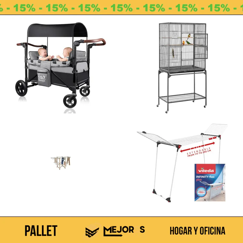 Pallet de 10 Items Sin Revisar, Hogar y Oficina
