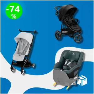 Pallet de 21 productos de Bebé sin revisar