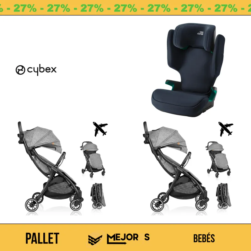 Pallet de 21 Items Sin Revisar, Bebés