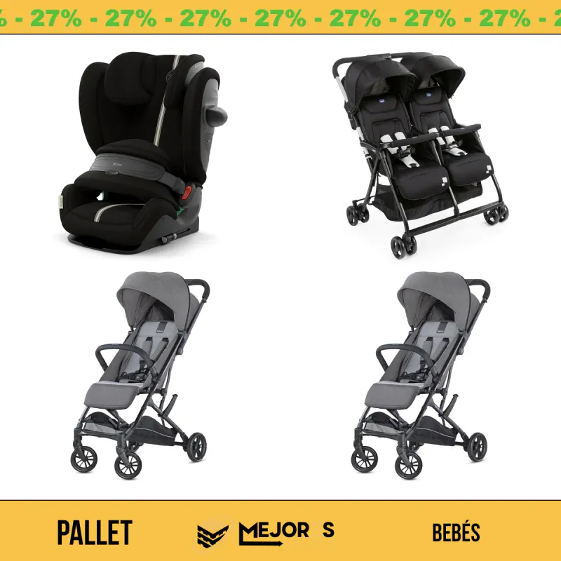 Pallet de 18 Items Sin Revisar, Bebés