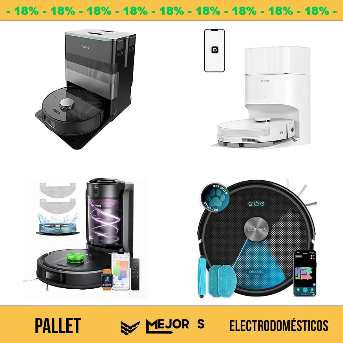 Pallet de 27 Electrodomésticos Sin Revisar