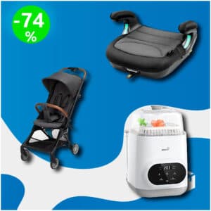 Palette mit 25 ungeprüften Babyprodukten