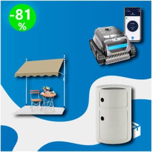 Palete de 21 Produtos de Piscina e Jardim Por Verificar