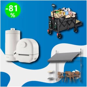 Pallet de 20 Productos de Jardín y Exterior Sin Revisar