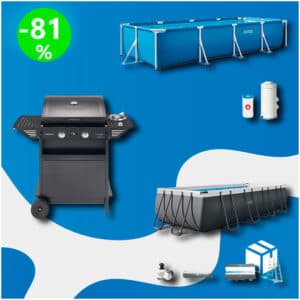 Pallet de 3 Productos de Jardín Sin Revisar
