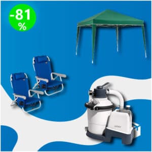 Pallet de 21 Productos de Jardín Sin Revisar