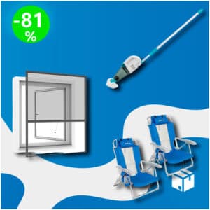 Pallet de 18 Productos de Jardín y Piscina Sin Revisar