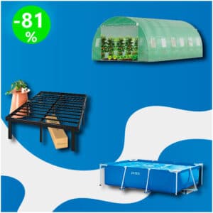 Pallet de 6 Productos de Jardín Sin Revisar