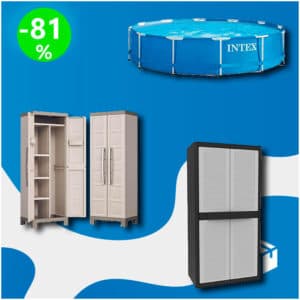 Pallet de 11 Productos de Jardín Sin Revisar