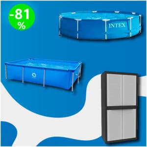 Pallet de 12 Productos de Jardín y Piscina Sin Revisar