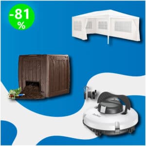 Pallet de 13 Productos de Jardín Sin Revisar
