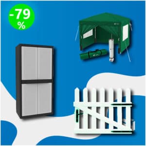 Pallet de 9 productos de Jardín y Piscina Sin Revisar