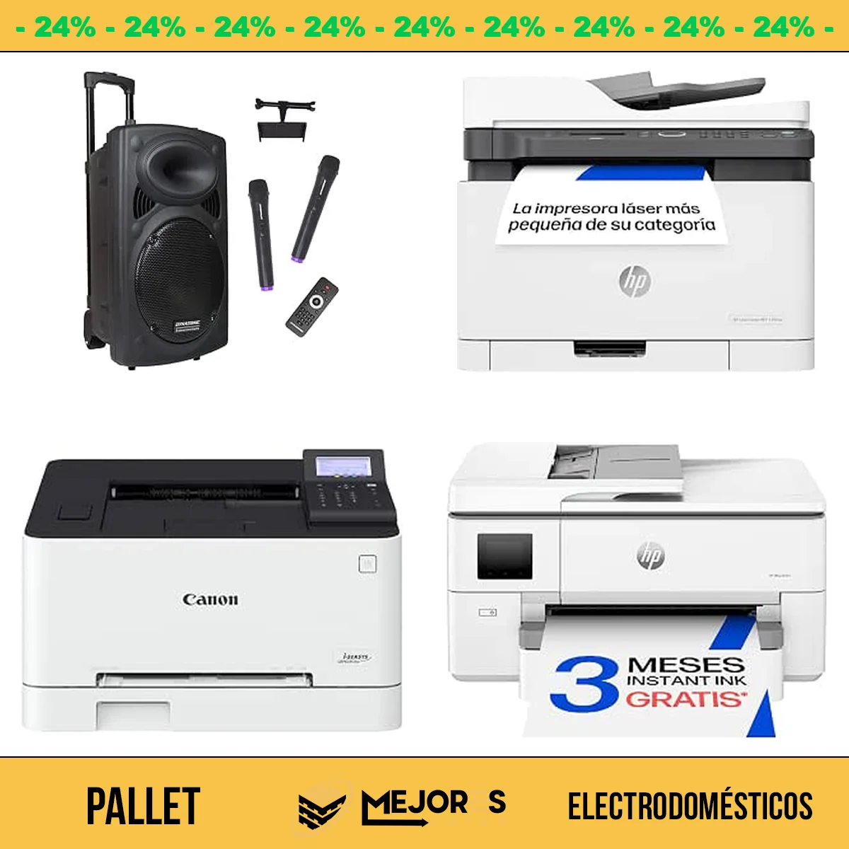 Pallet de 8 Electrodomésticos Sin Revisar