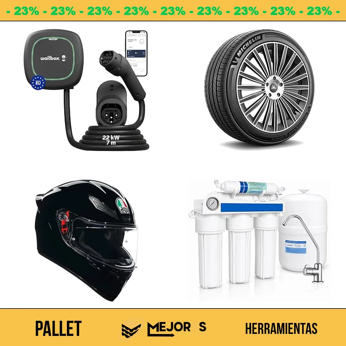 Pallet de 20 Herramientas Sin Revisar