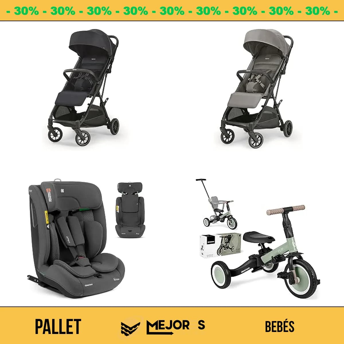 Pallet de 13 Artículos de Bebé Sin Revisar