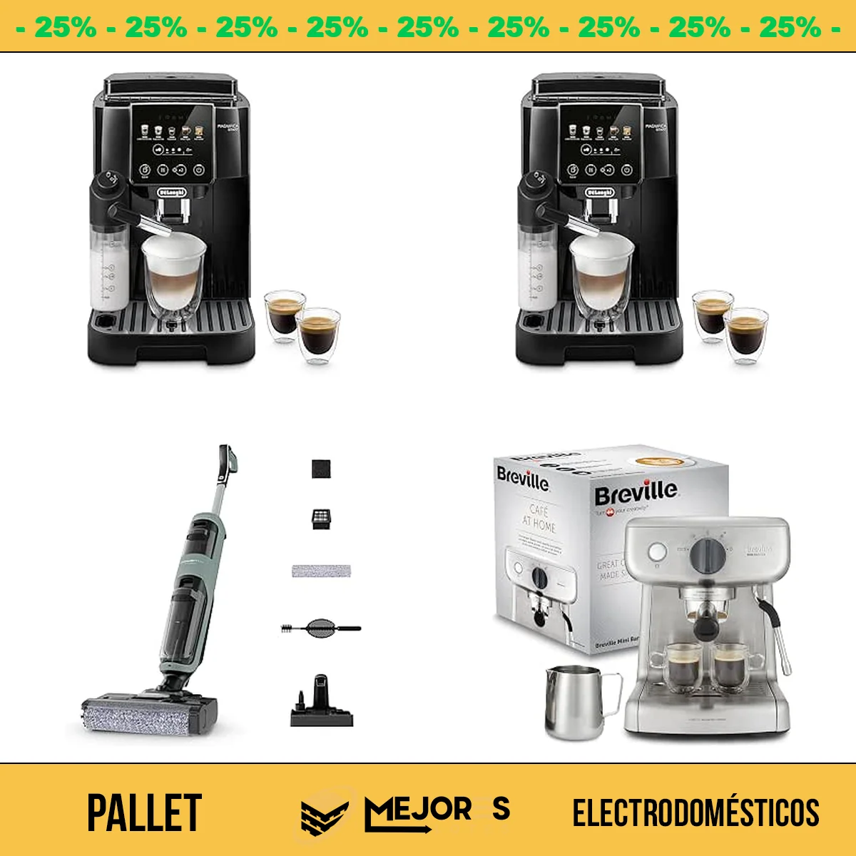 Pallet de 15 Electrodomésticos Sin Revisar